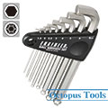 8pcs 短型球型六角扳手 TWB-05 Engineer