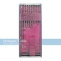 21支金屬鑽頭組 0.5-3.2mm 鑽尾