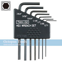 六角扳手7支組英制 TWH-02 Engineer